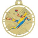 Médaille Handball colorée -70MM