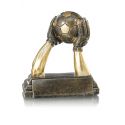 Trophée Goal doré personnalisable